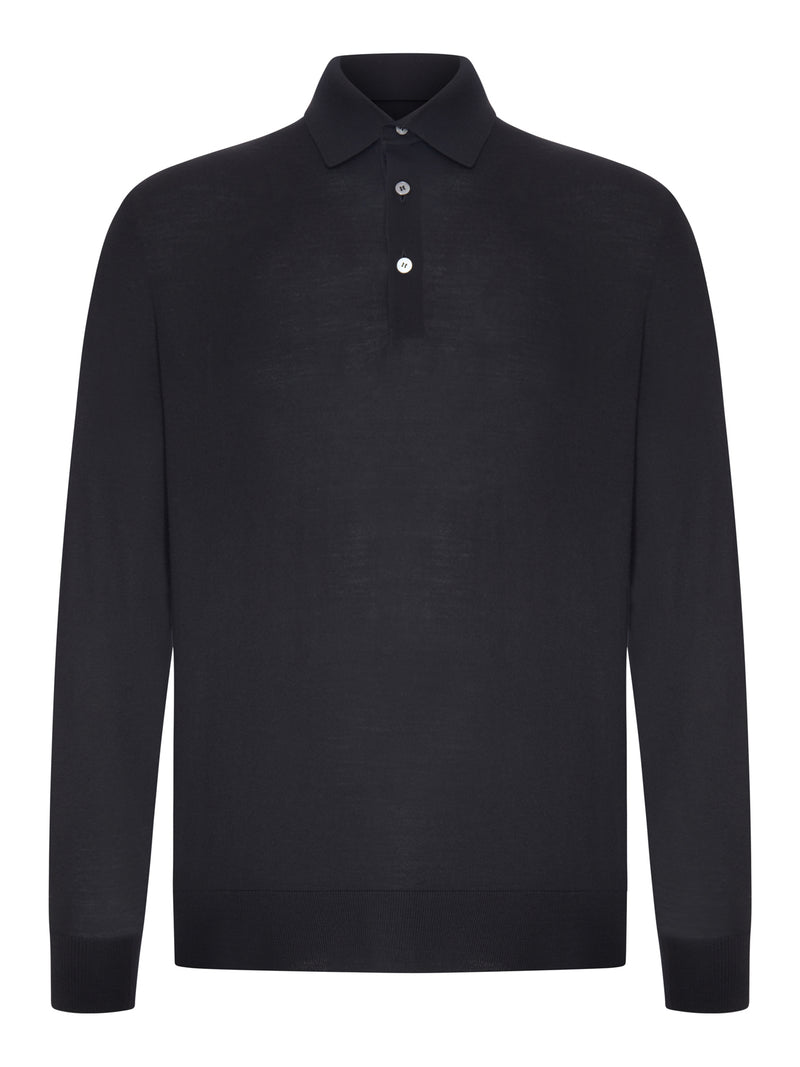 Zegna Men Trofeo Wool Polo Shirt 15Milmil15 ZEGNA