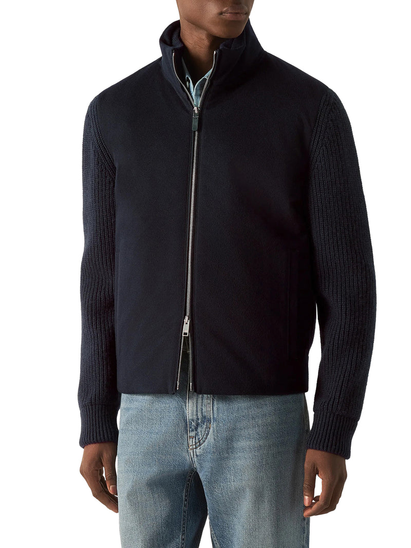 Zegna Men Cashmere Full-Zip Cardigan ZEGNA