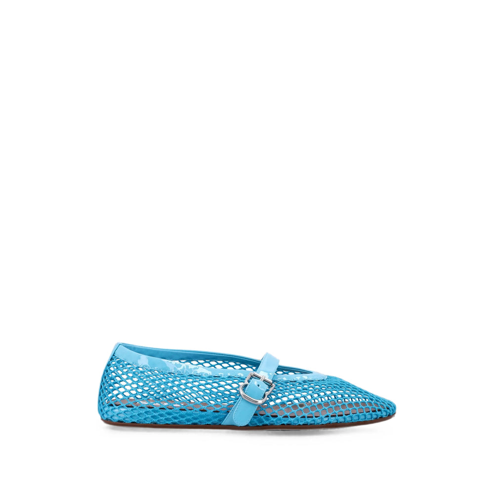 Alaïa Blue Ballet Flats Women ALAIA