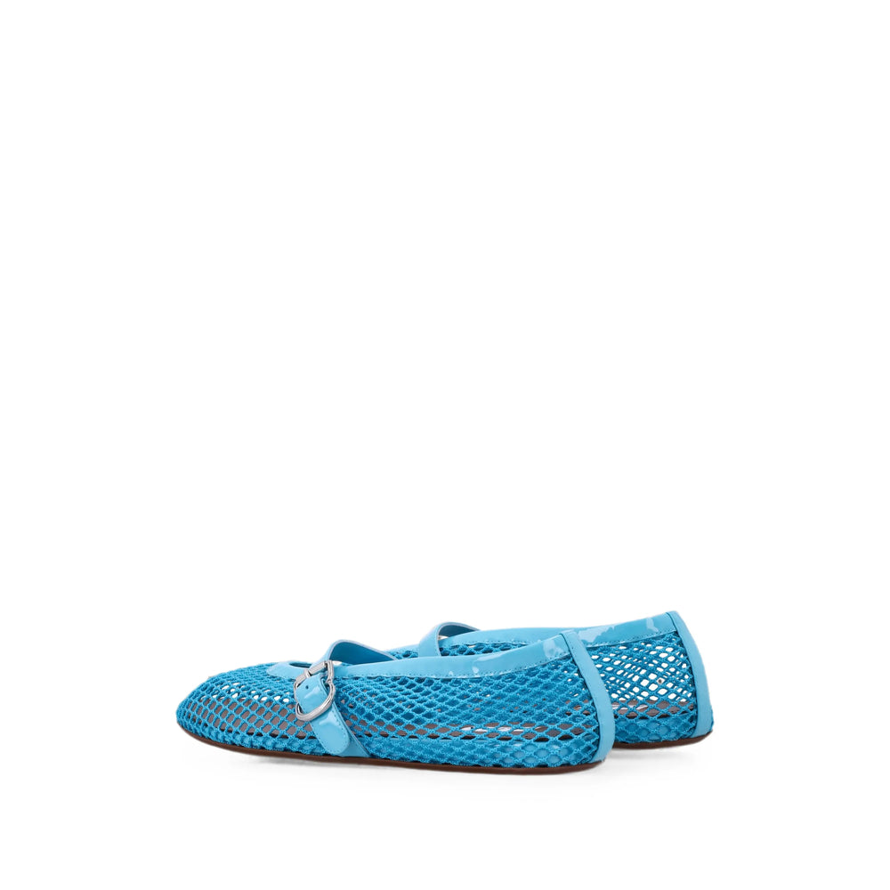 Alaïa Blue Ballet Flats Women ALAIA