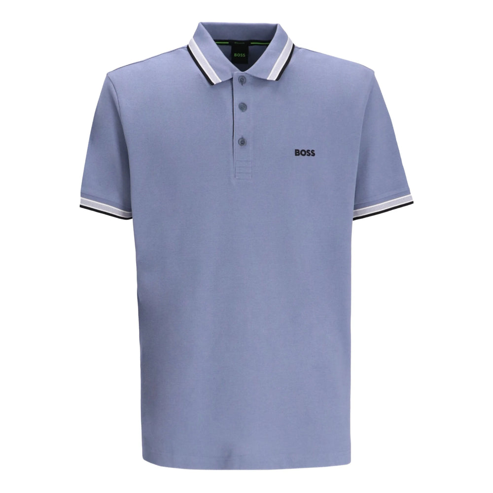 Boss Blue Polo Shirts Men BOSS