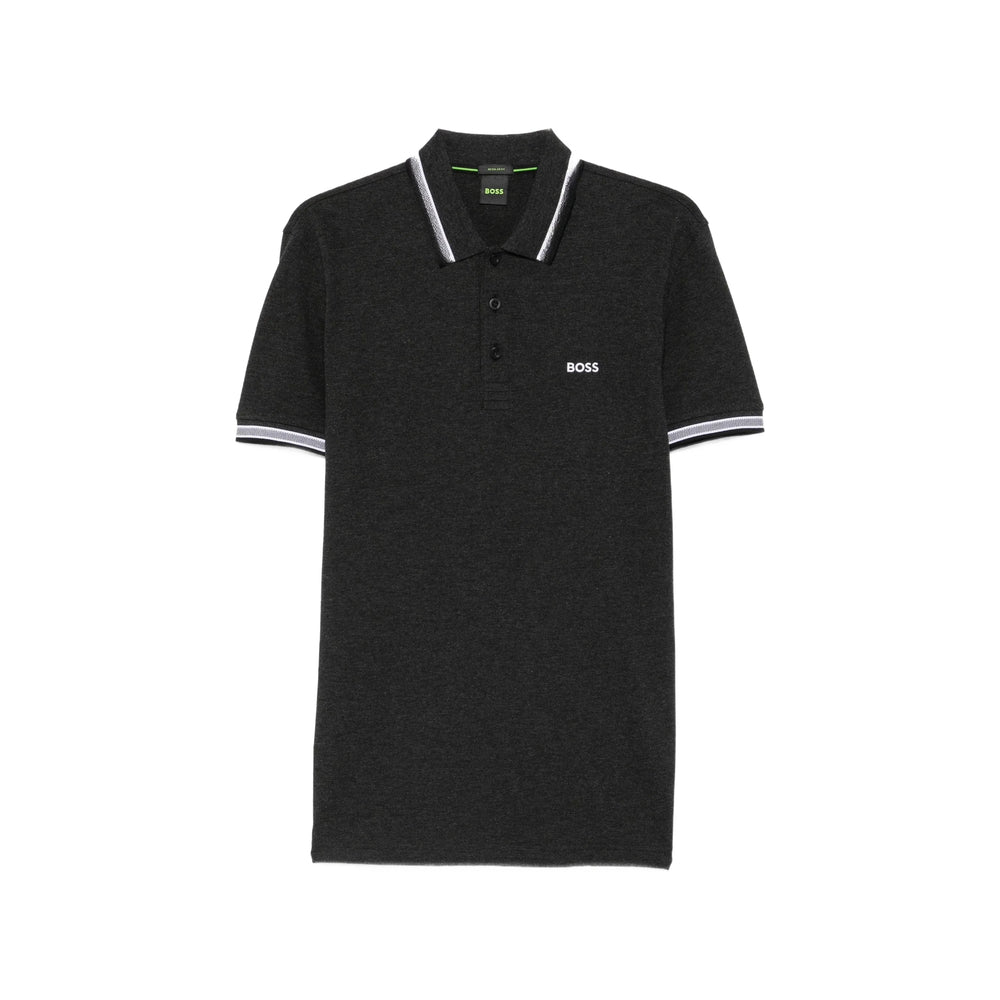 Boss Grey Polo Shirts Men BOSS
