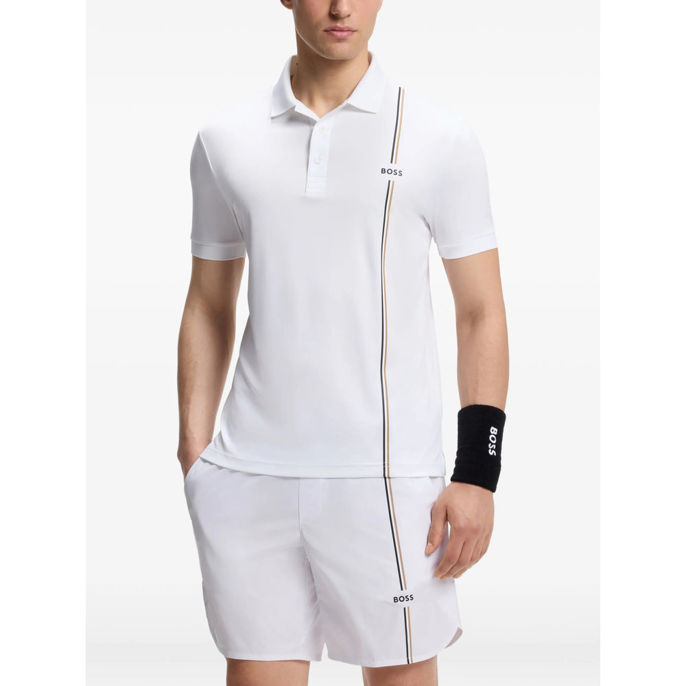 Boss White Polo Shirts Men BOSS