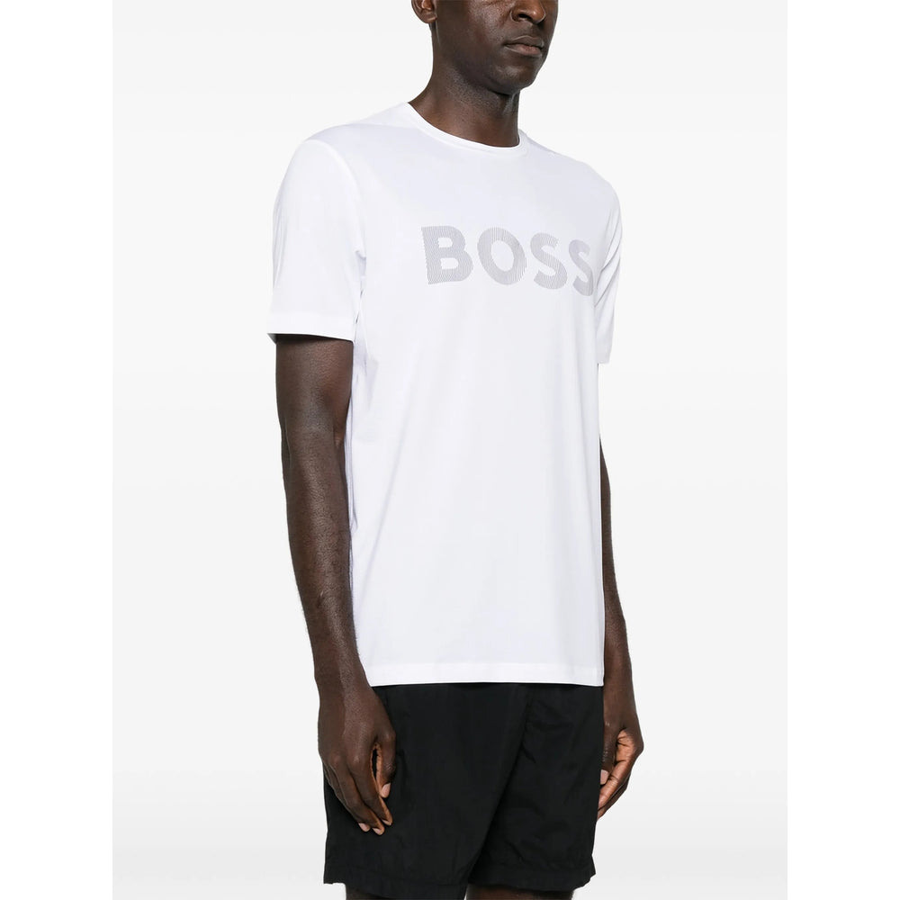 Boss White T-Shirts & Vests - T-Shirts Men BOSS