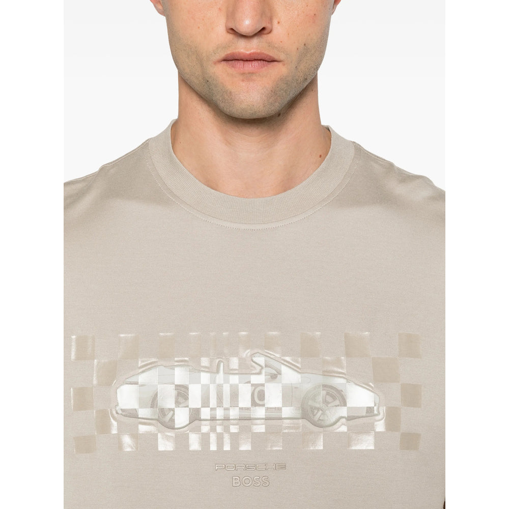 Boss Neutrals T-Shirts & Vests - T-Shirts Men BOSS