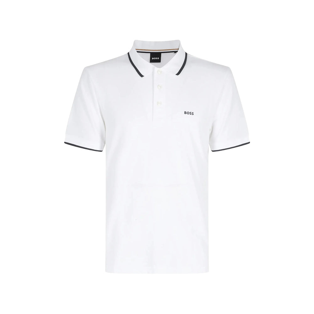 Boss White Polo Shirts Men BOSS