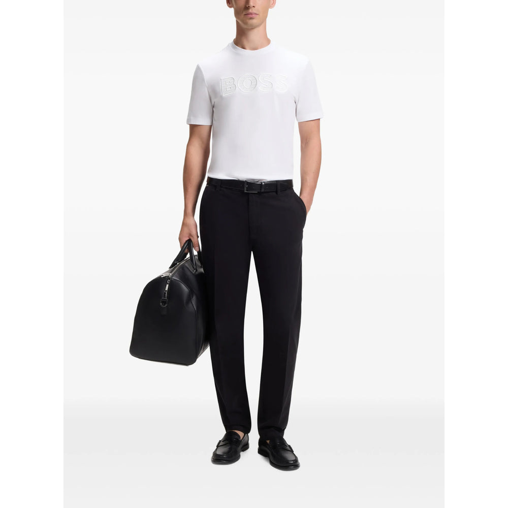 Boss White T-Shirts & Vests - T-Shirts Men BOSS