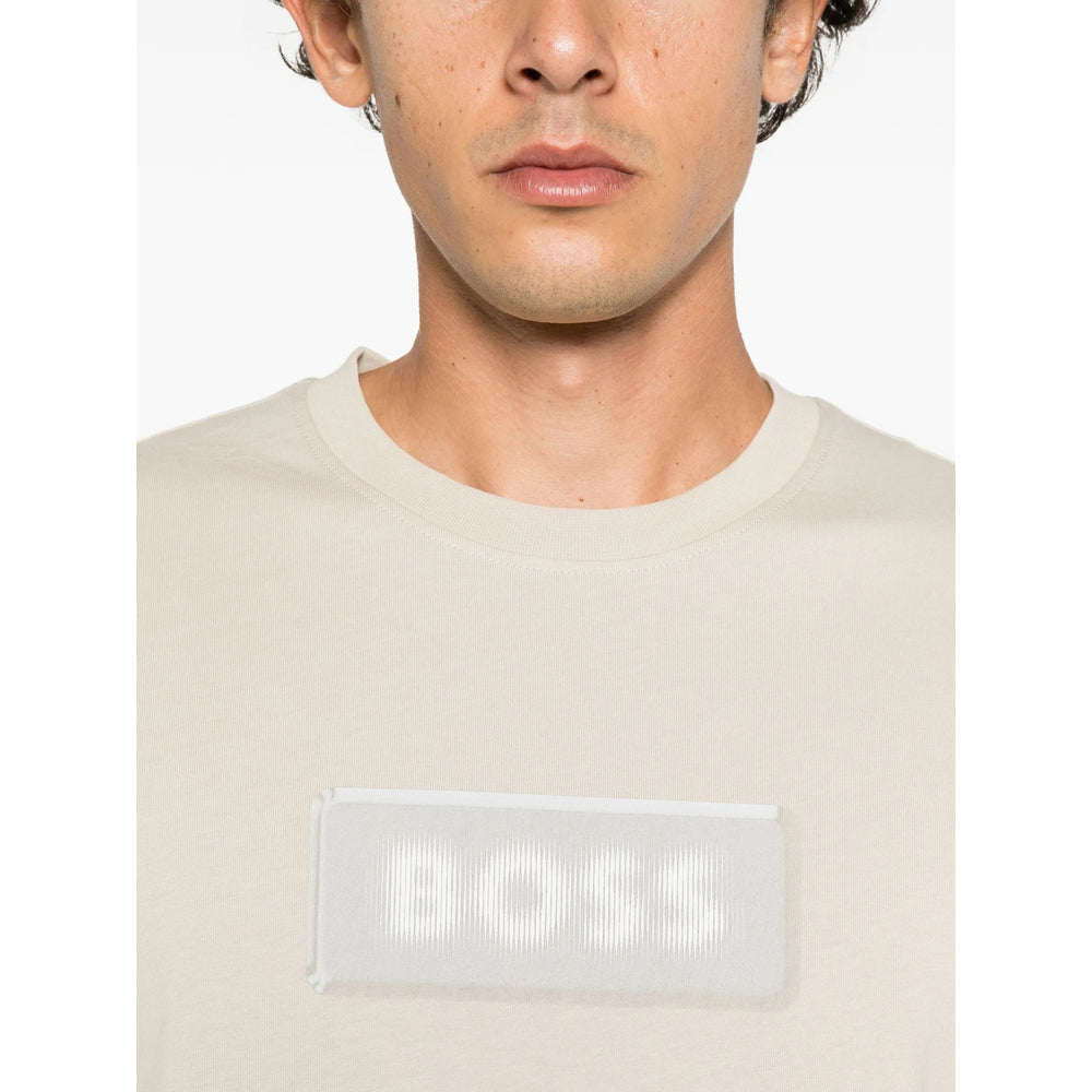 Boss Neutrals T-Shirts & Vests - T-Shirts Men BOSS