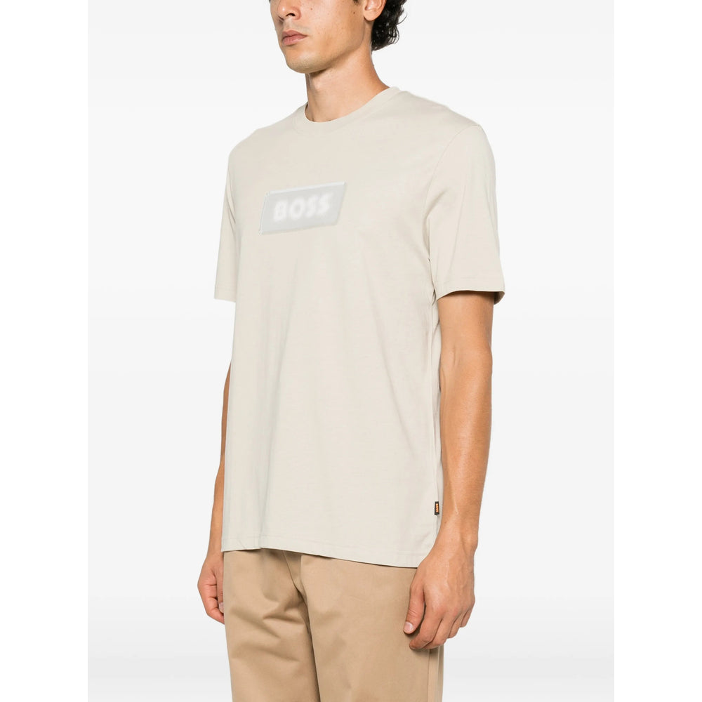 Boss Neutrals T-Shirts & Vests - T-Shirts Men BOSS