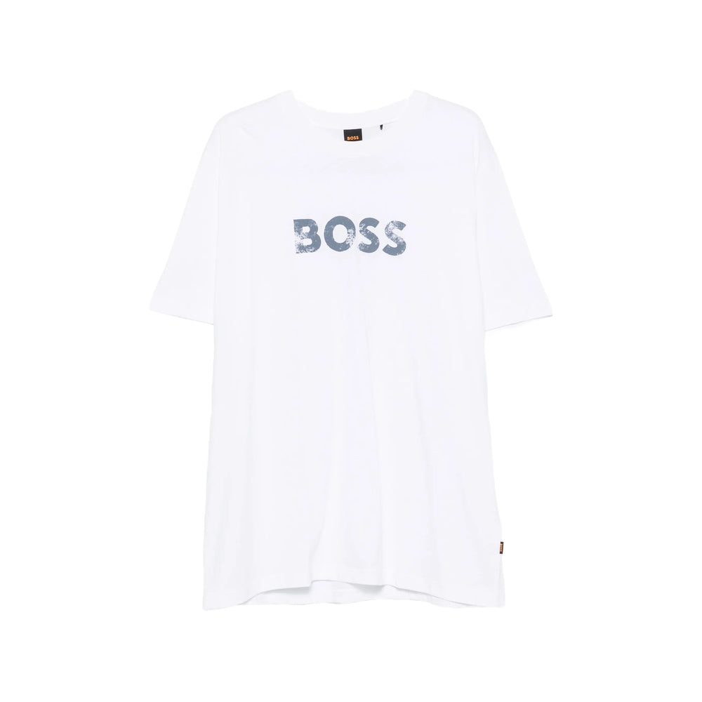 Boss White T-Shirts & Vests - T-Shirts Men BOSS