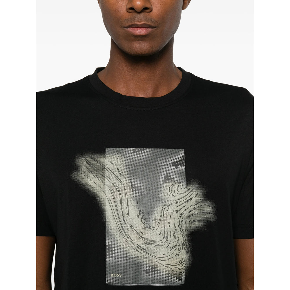 Boss Black T-Shirts & Vests Men BOSS
