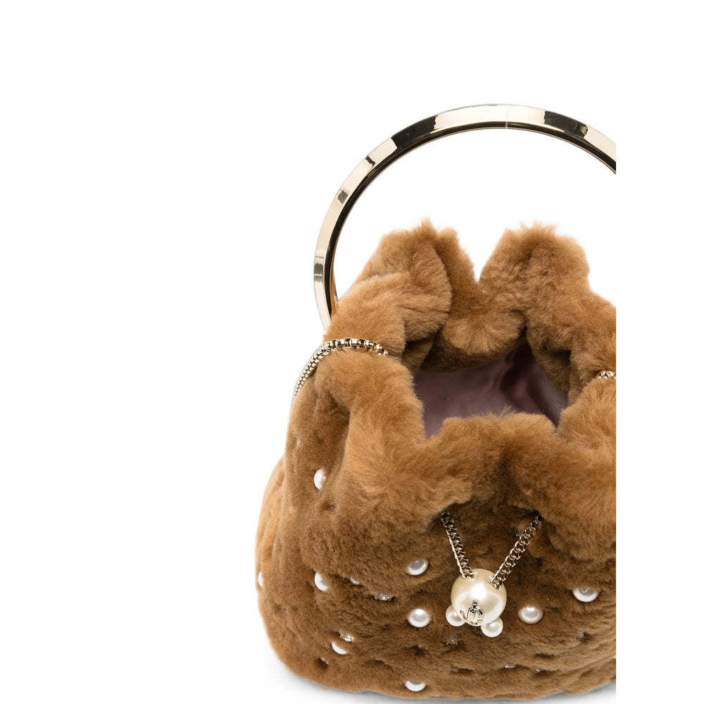 Jimmy Choo Brown Bucket Bags Women JIMMY CHOO