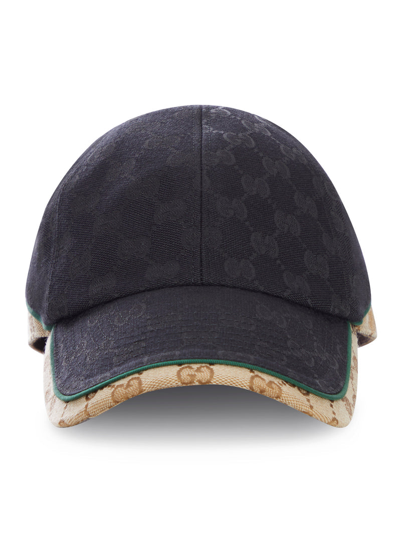 Gucci Men Gg Cotton Fabric Baseball Cap GUCCI
