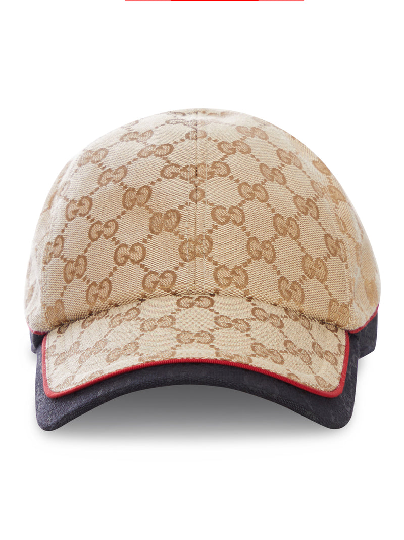 Gucci Men Gg Cotton Fabric Baseball Cap GUCCI