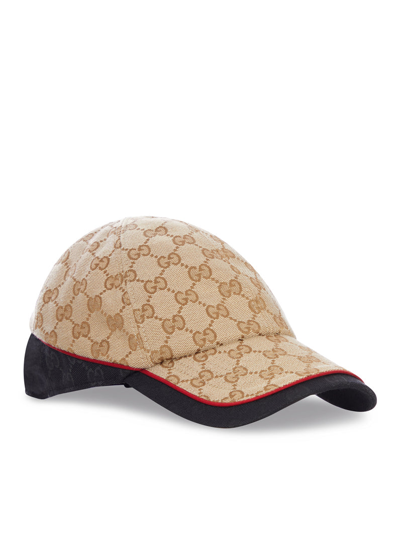 Gucci Men Gg Cotton Fabric Baseball Cap GUCCI