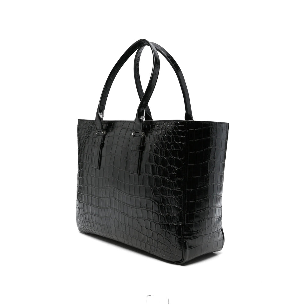 Tom Ford Black Tote Bags Men TOM FORD