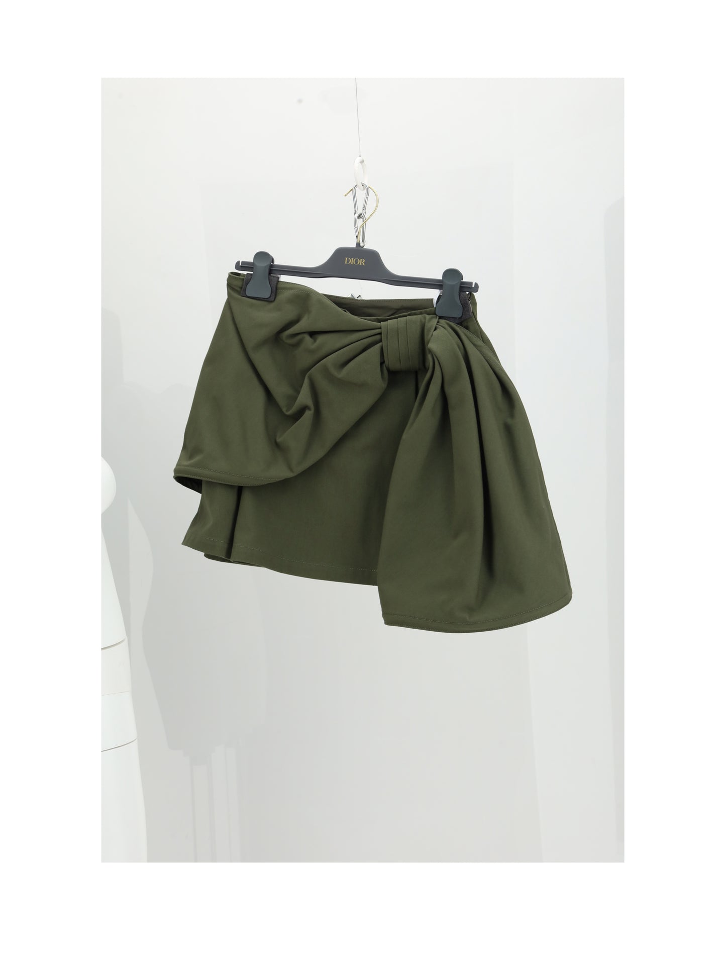 Dior Women Mini Skirt Khaki CHRISTIAN DIOR