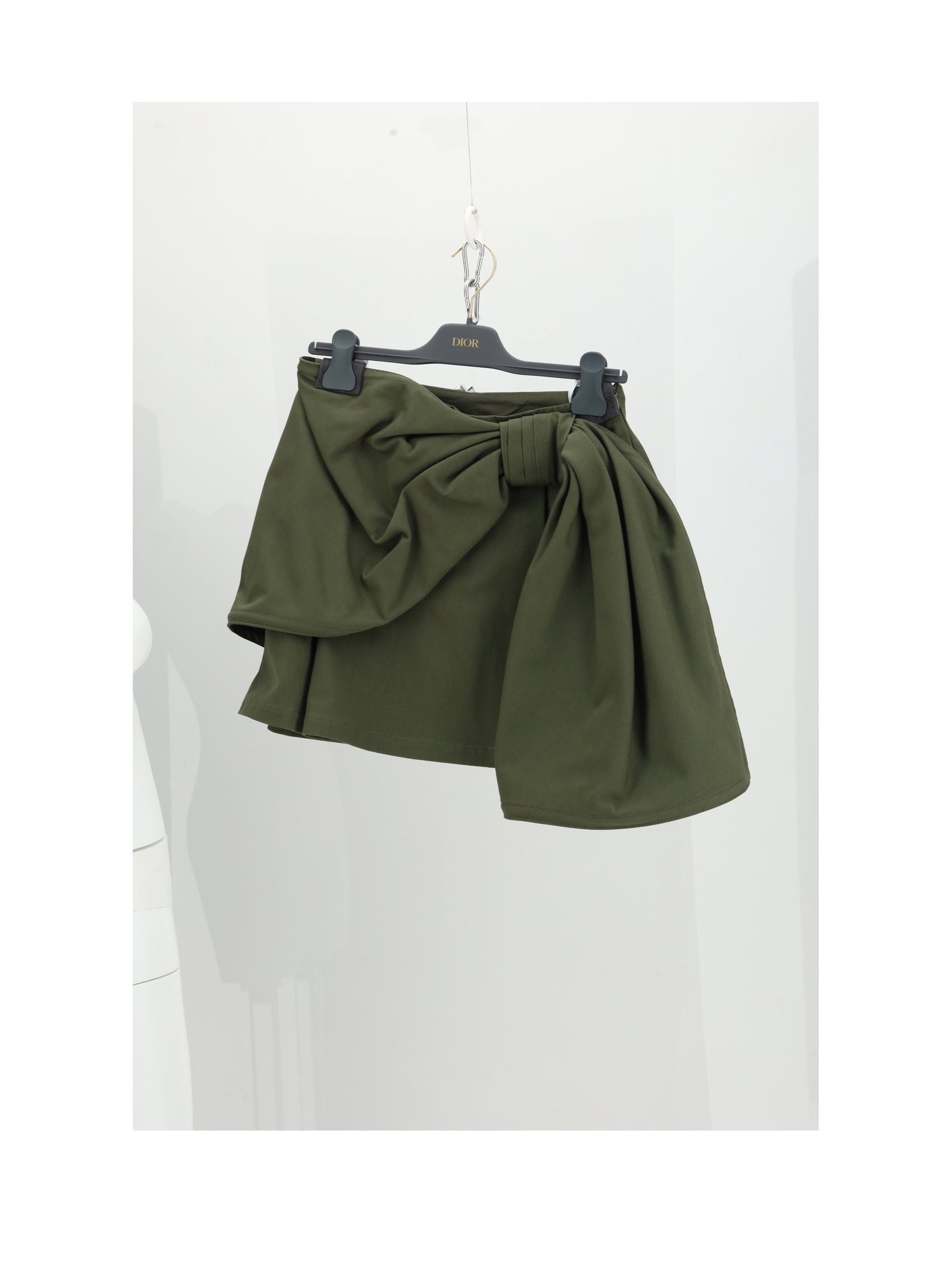 Dior Women Mini Skirt Khaki CHRISTIAN DIOR