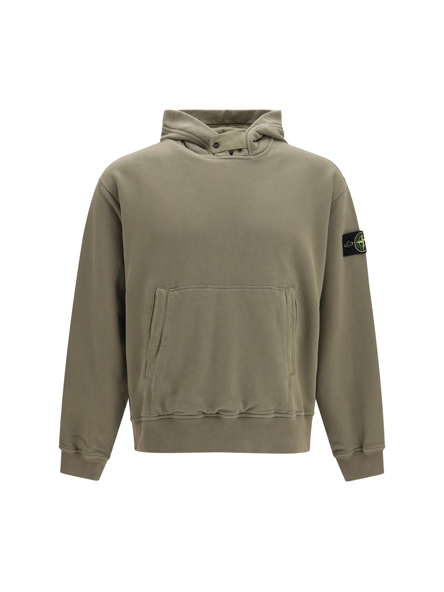 Stone Island Men Hooded Sweatshirt With Front Pocket STONE ISLAND