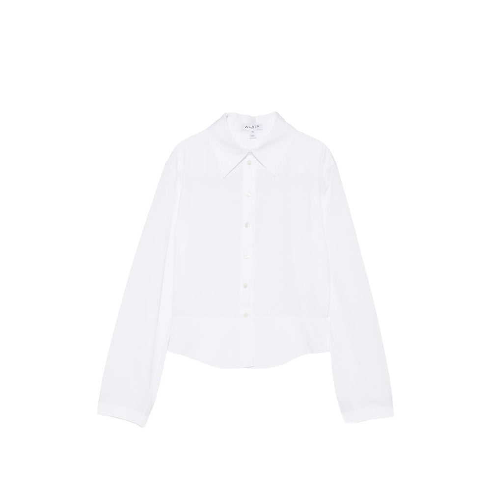 Alaïa White Tops - Shirts Women ALAIA