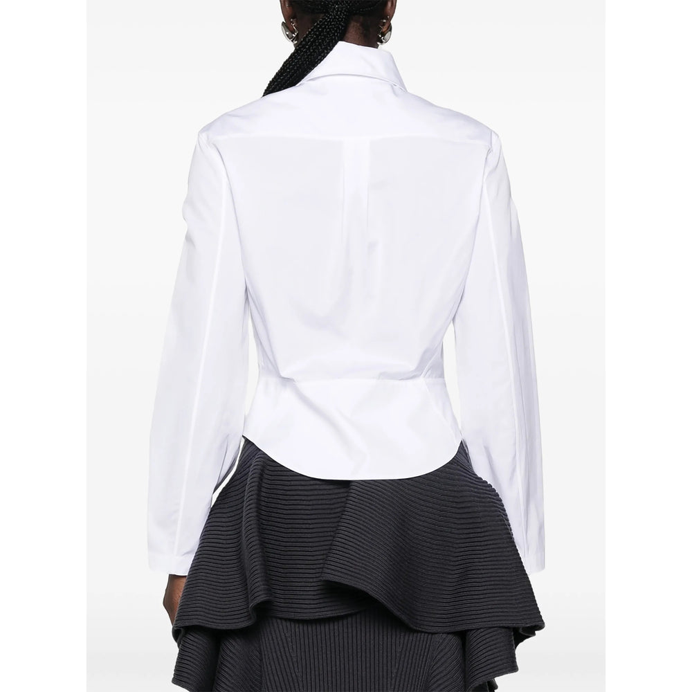 Alaïa White Tops - Shirts Women ALAIA