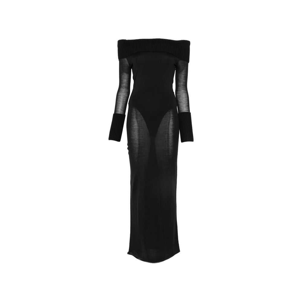 Alaïa Black Dresses - Evening Dresses Women ALAIA
