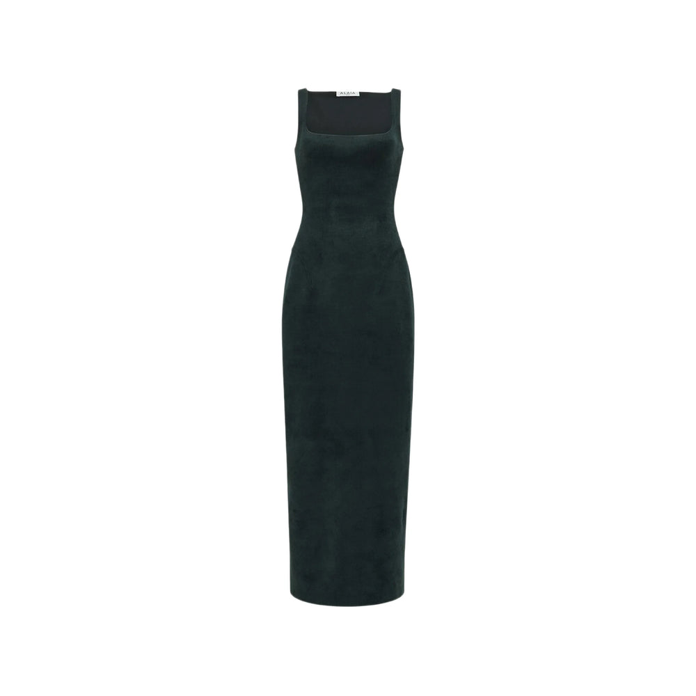 Alaïa Green Dresses - Evening Dresses Women ALAIA