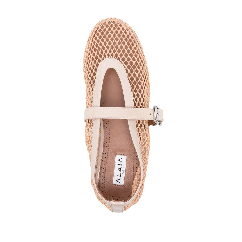 Alaïa Pink Ballet Flats Women ALAIA