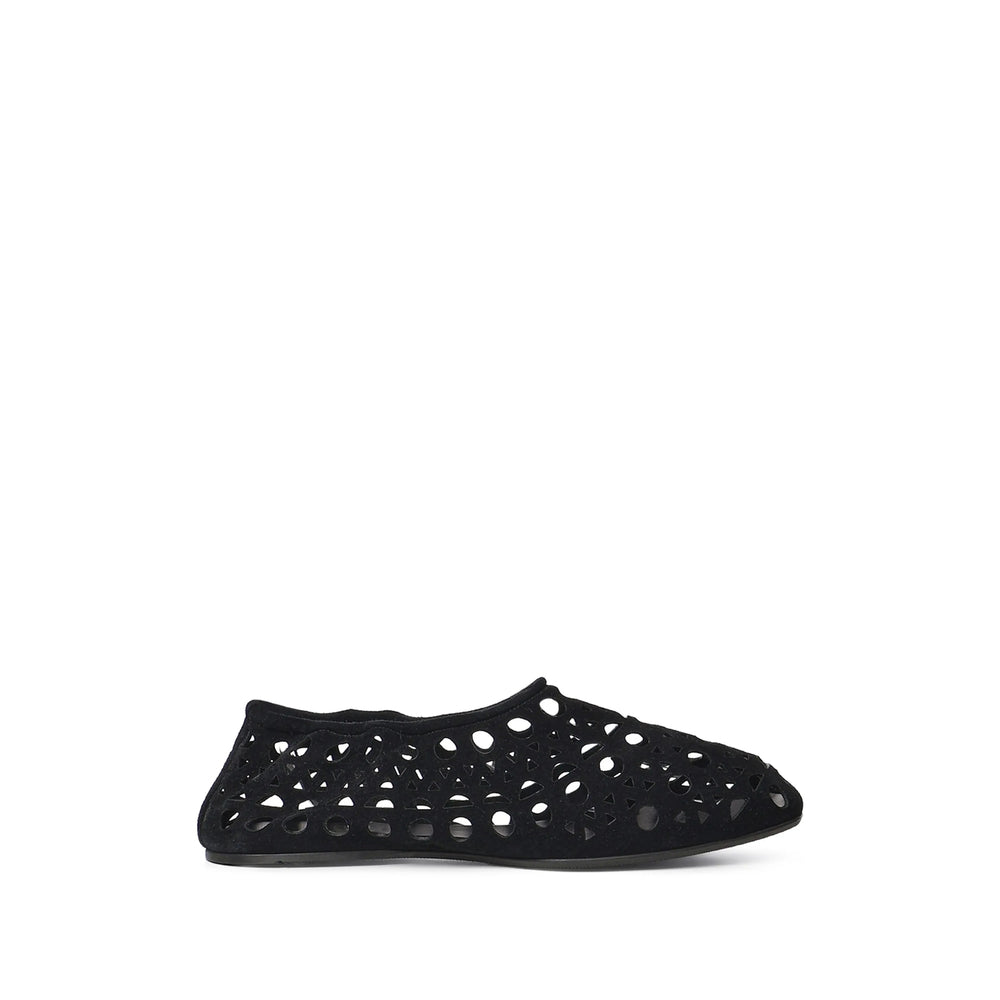 Alaïa Black Ballet Flats Women ALAIA