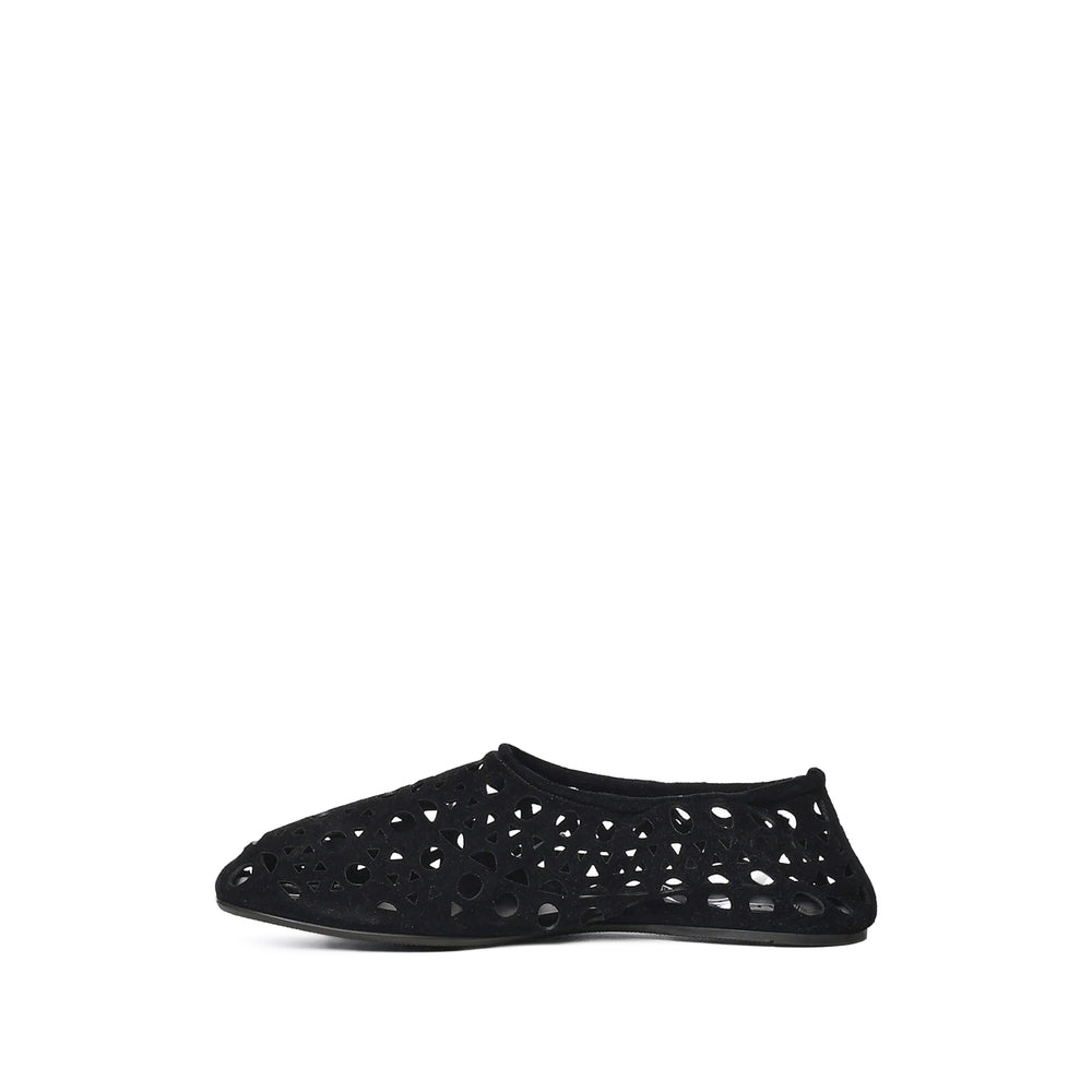 Alaïa Black Ballet Flats Women ALAIA