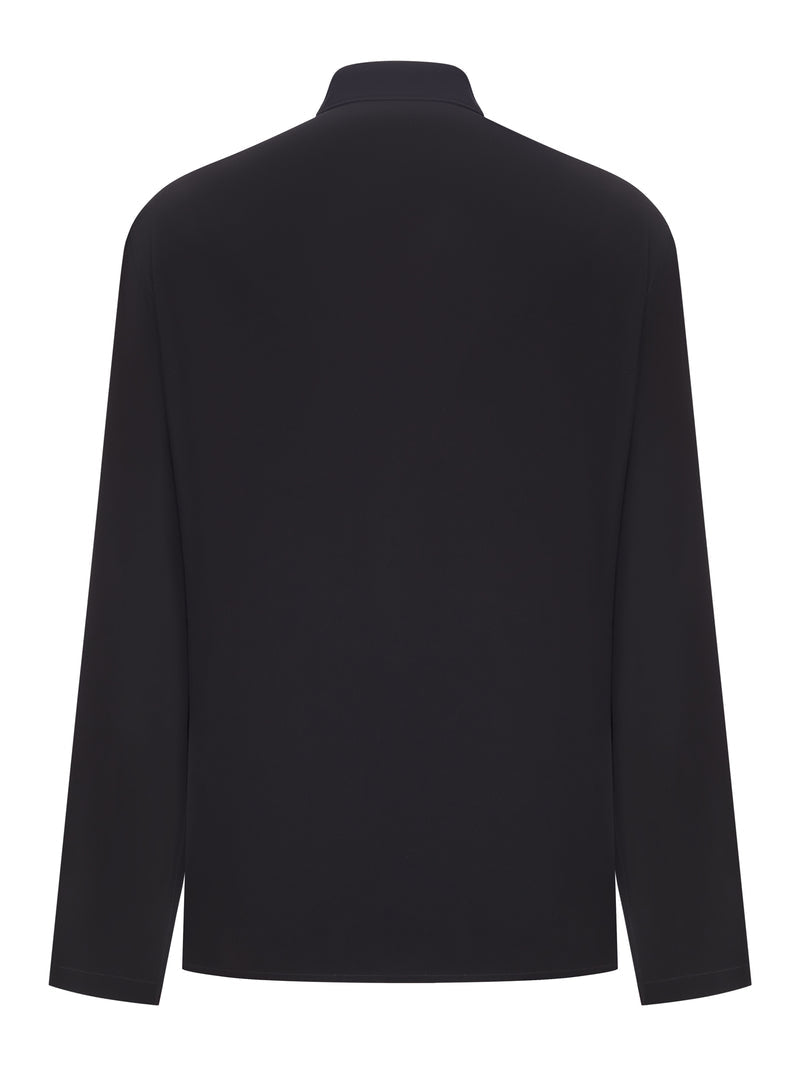 Gucci Men Black Silk Shirt GUCCI