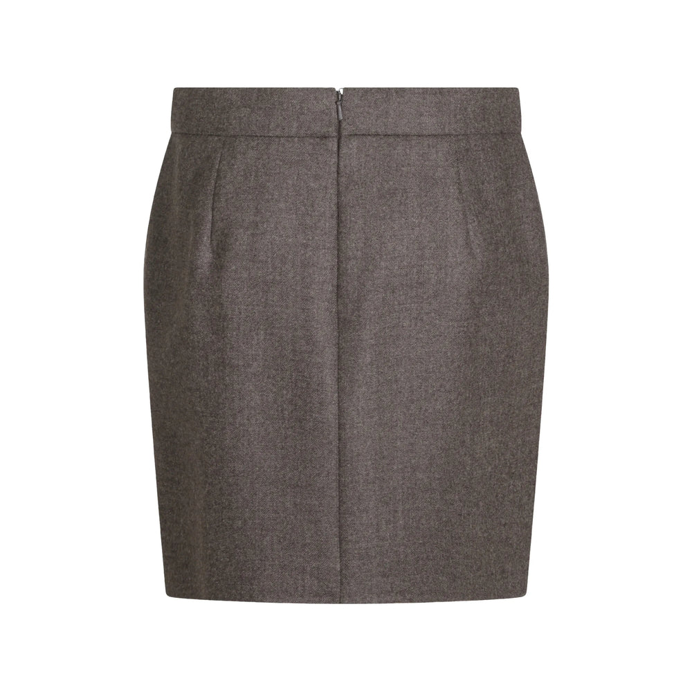 Max Mara Grey Skirts - A-Line Skirts Women MAX MARA