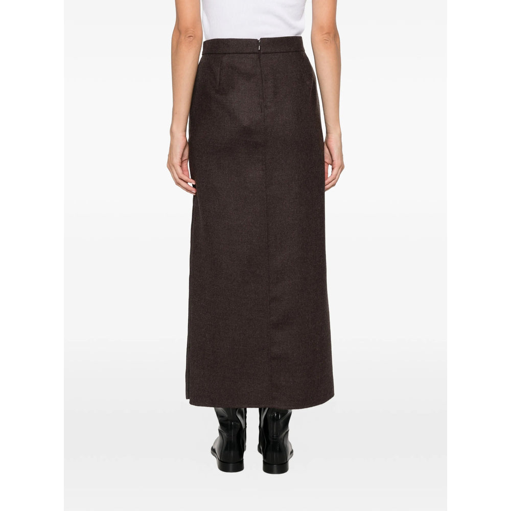 Max Mara Brown Skirts - Straight Skirts Women MAX MARA