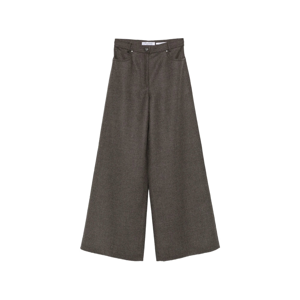 Max Mara Grey Trousers - Palazzo Pants Women MAX MARA
