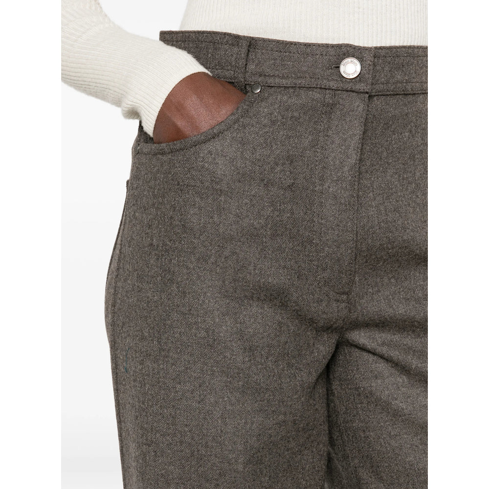 Max Mara Grey Trousers - Palazzo Pants Women MAX MARA