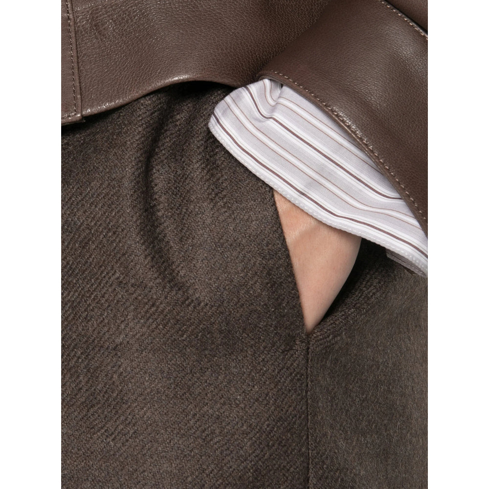 Max Mara Brown Trousers - Palazzo Pants Women MAX MARA