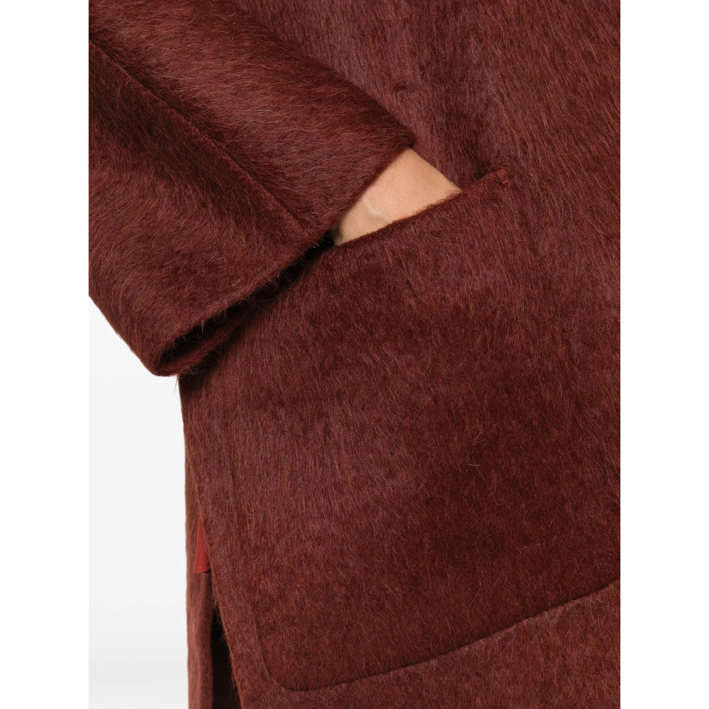 Max Mara Red Coats - Oversized Coats Women MAX MARA