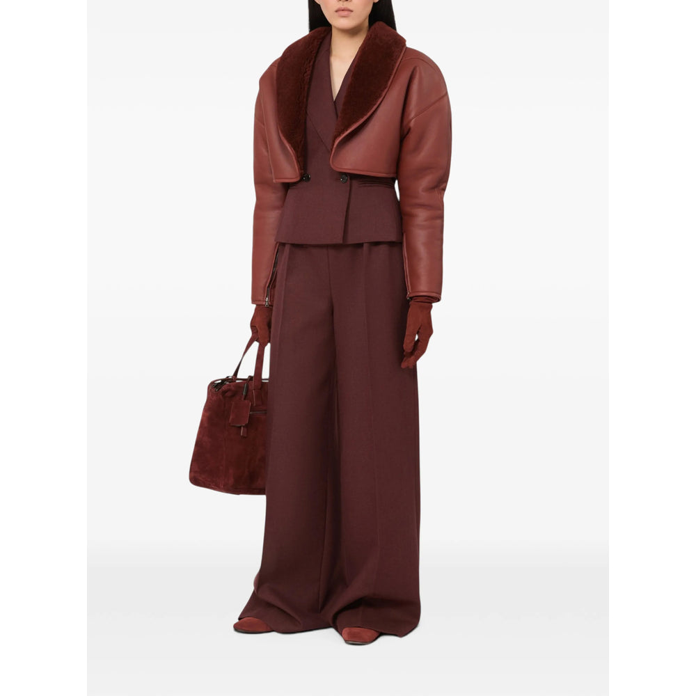 Max Mara Red Trousers Women MAX MARA