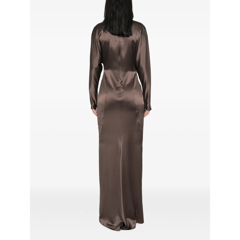 Max Mara Brown Dresses - Evening Dresses Women MAX MARA