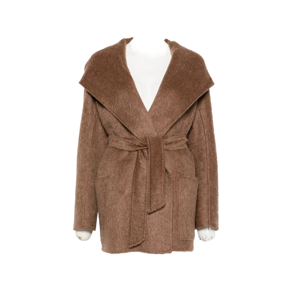Max Mara Brown Coats - Single Breasted Coats Women MAX MARA