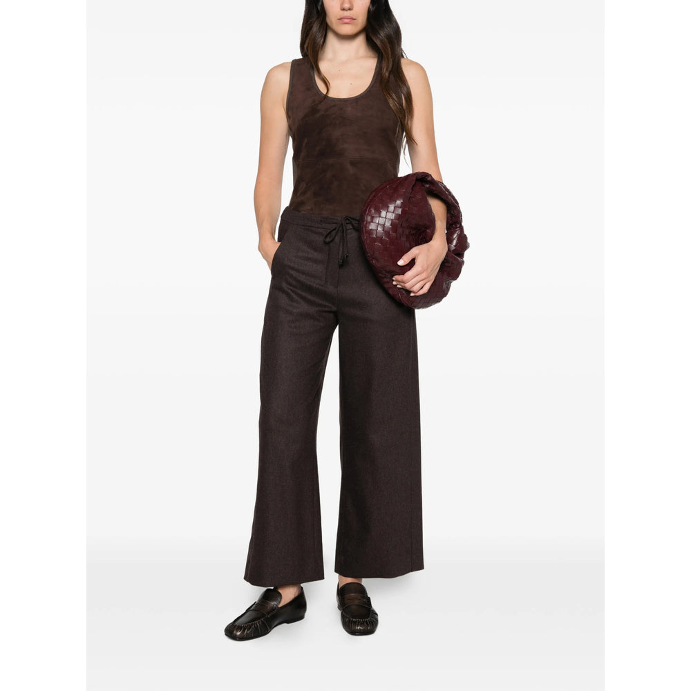 Max Mara Brown Tops - Vests & Tank Tops Women MAX MARA