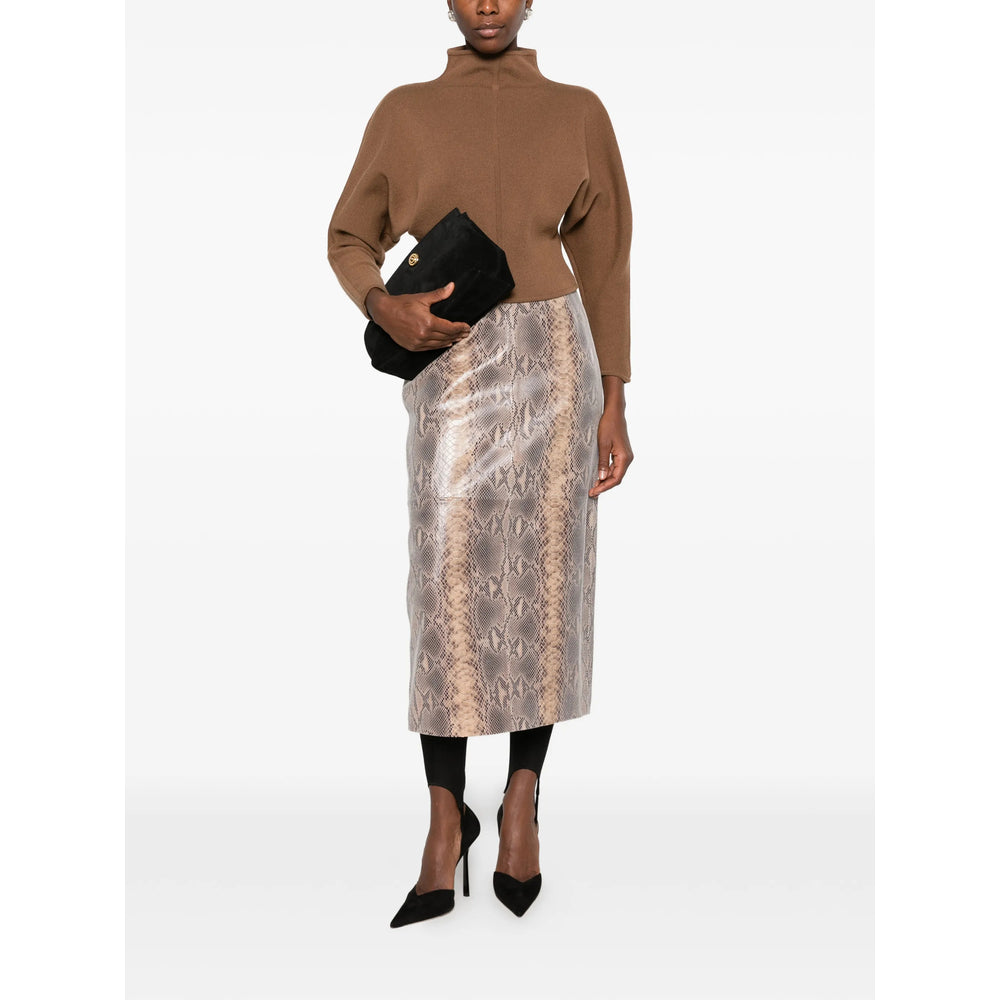 Max Mara Brown Knitwear - Jumpers Women MAX MARA