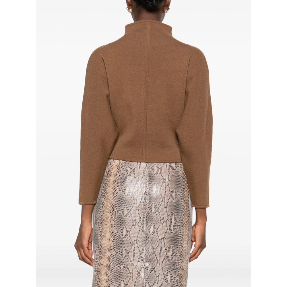 Max Mara Brown Knitwear - Jumpers Women MAX MARA