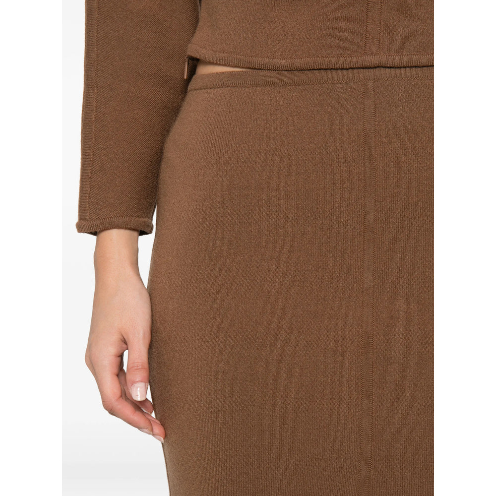 Max Mara Brown Skirts - Fitted Skirts Women MAX MARA