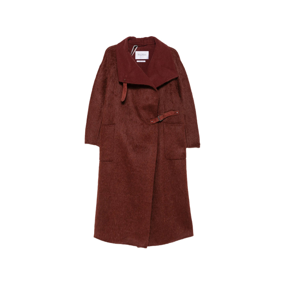 Max Mara Red Coats - Oversized Coats Women MAX MARA
