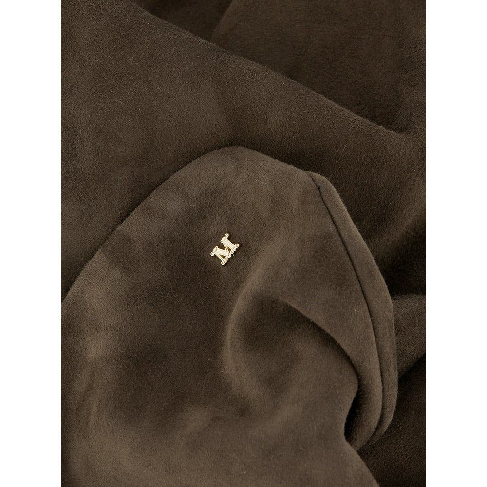 Max Mara Brown Gloves Women MAX MARA