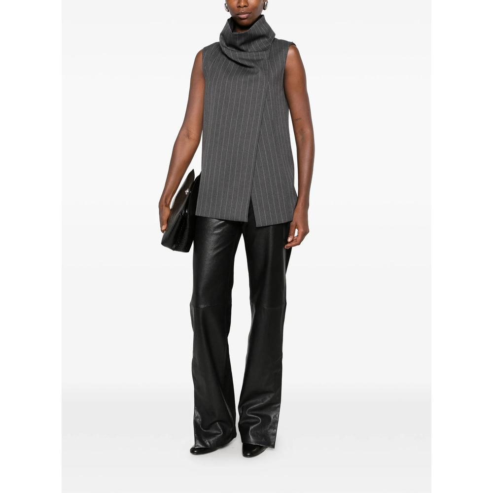 Sportmax Grey Jackets - Waistcoat & Gilets Women SPORTMAX