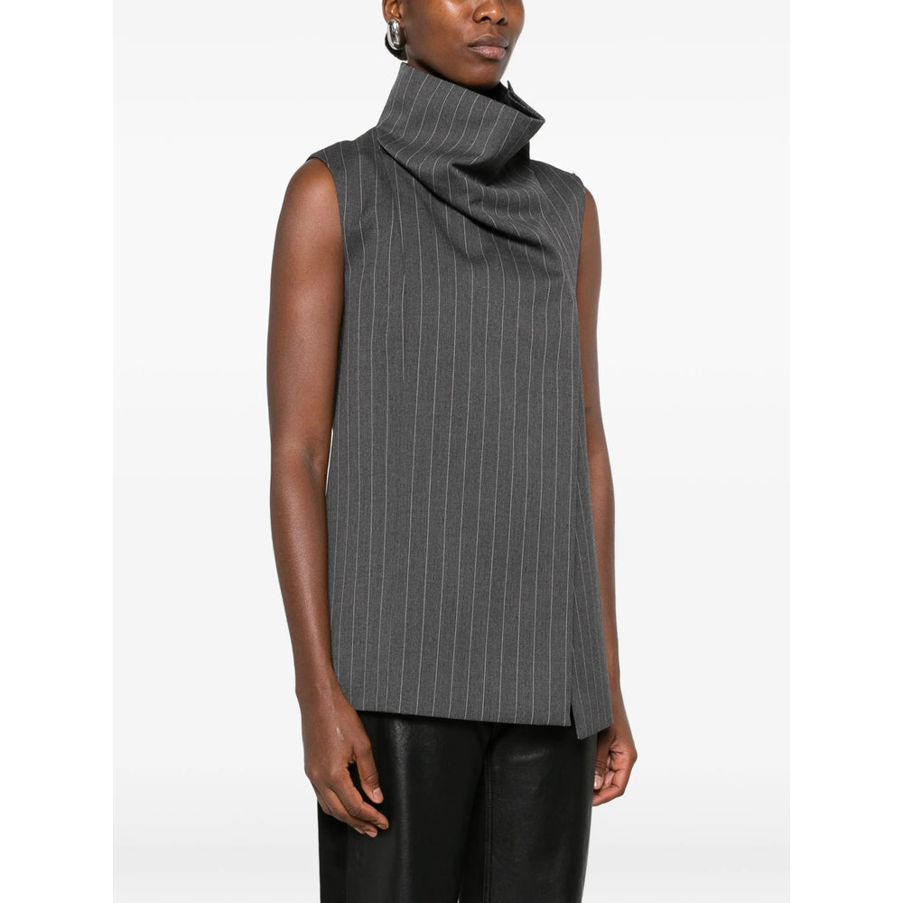 Sportmax Grey Jackets - Waistcoat & Gilets Women SPORTMAX