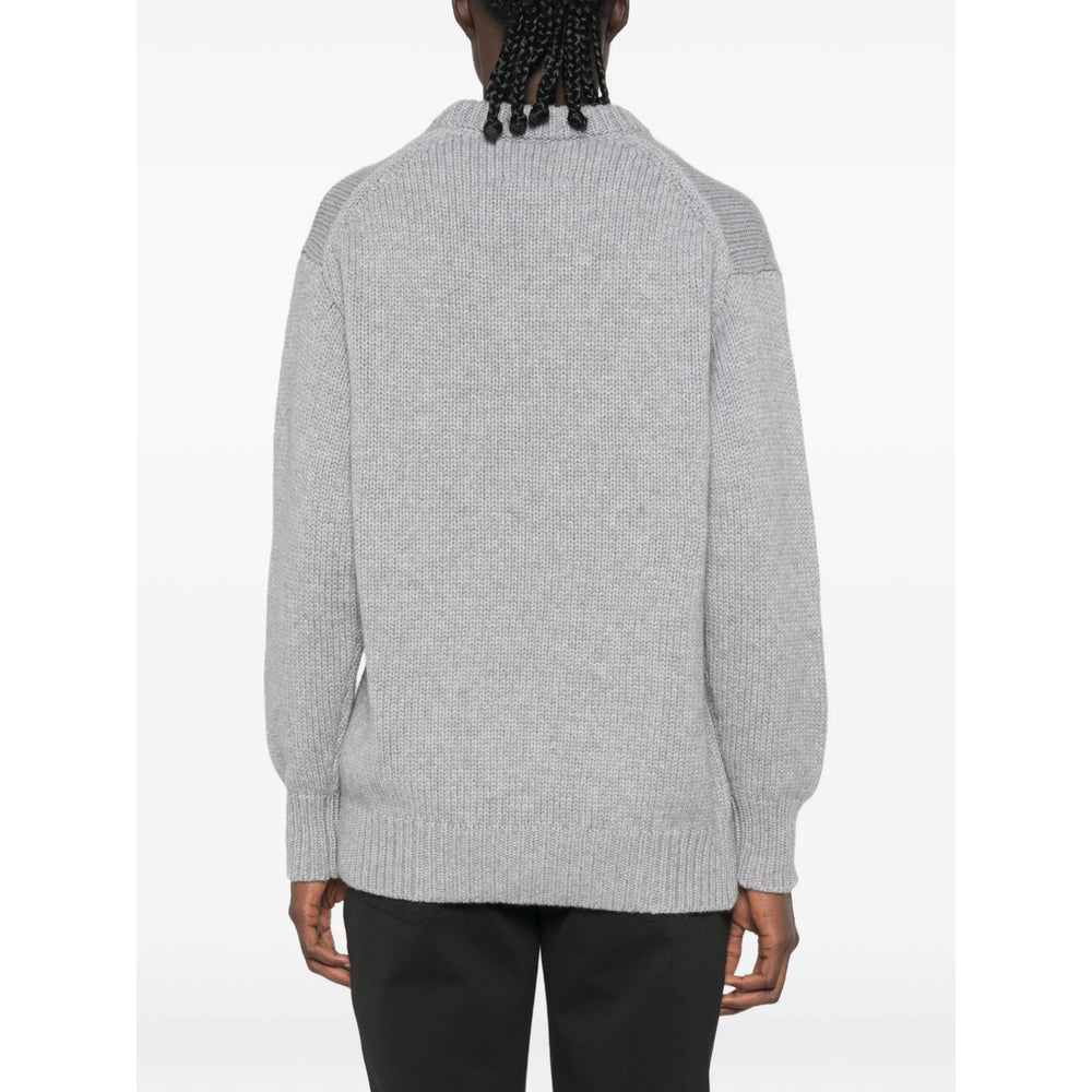 Malo Grey Knitwear - Jumpers Women MALO