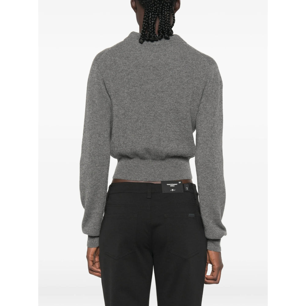 Malo Grey Knitwear - Jumpers Women MALO